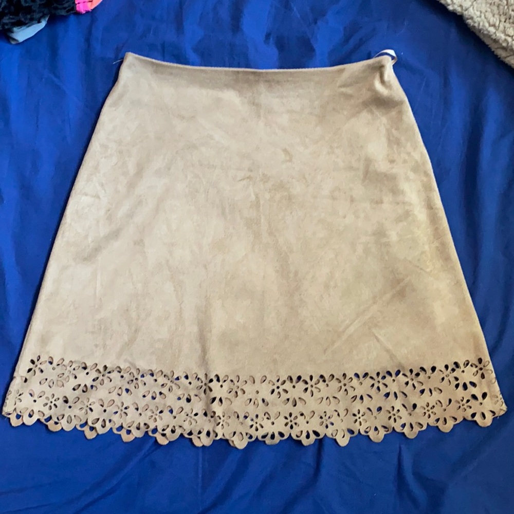 Altar’d State suede mini skirt